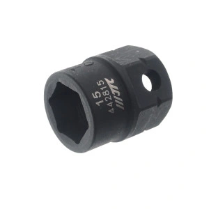 Головка торцевая 1/2" 15мм ударная мини L=28мм JTC-442815