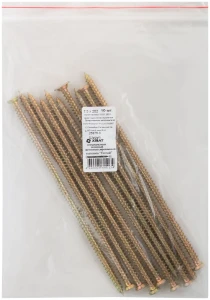 Шуруп специальный/окон, желтопассированный, головка "Torx", 7.5 х 202 10 шт. Фасовка XВАТ 25976-0