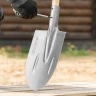 Лопата штыковая, 205х290, ребра жесткости, рессорная сталь, 0,7 кг, без черенка СИБРТЕХ 61320 — фото 9