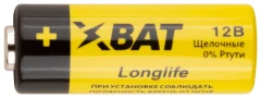 Батарейка щелочная, 12 В, 1 шт. xbat A23-1BPC