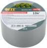 Лента клейкая универсальная армированная "Ductape", 48 мм х 10 м FIT 11710 — фото 3