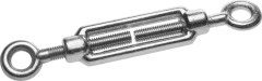 Талреп кольцо-кольцо, М12, кованая натяжная муфта, 4 шт, ЗУБР DIN 1480 4-304375-12