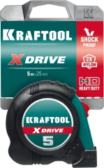 Рулетка, 5 м х 25 мм, KRAFTOOL X-Drive 34122-05-25_z02