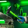 Молоток слесарный, 800 г, фибергласовая обрезиненная рукоятка Сибртех 10327 — фото 9
