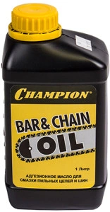 Масло для смазки пильных цепей и шин, 1 л Champion 952824