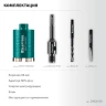 Алмазная Коронка для подрозетников, DIAMOND d 68 мм (сухое сверление с микроударом, глубина сверления 75 мм, лазерная сварка), KRAFTOOL 29820-68 — фото 5