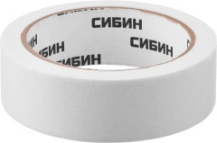 Малярная лента, 30 мм х 25 м, креповая, СИБИН 12111-30_z01