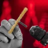 Щетка для дрели 100 мм, плоская со шпилькой, латунированная витая проволока Matrix 74450 — фото 6