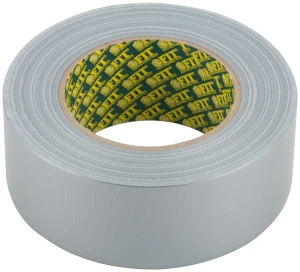 Лента клейкая универсальная армированная "Ductape", 48 мм х 50 м FIT 11750