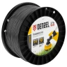 Леска для триммера двухкомпонентная круглая, 2,0мм х 276м, на DIN катушке EXTRA CORD Denzel 96807 — фото 1