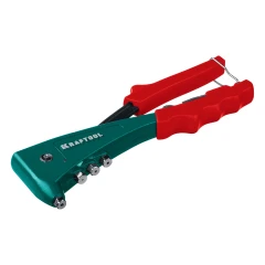 Комбинированный литой заклепочник в кейсе, 2 вида заклёпок, KRAFTOOL Combo2-M6 31180