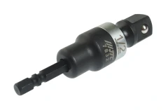 Адаптер 1/4"х1/2" (6.35мм) карданный под шуруповерт JTC-7832