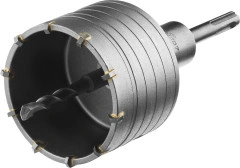 Коронка по бетону с оснасткой, 80 мм, SDS - Plus, 10T, STAYER 29190-80_z01