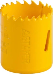 Сталь HSS, COBRA-BiM 40 мм биметаллическая коронка, STAYER 29547-040