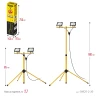 Светодиодные прожекторы на штативе, 2 х 30 Вт, 6500 К, IP 65, 1.6 м, STAYER LED-MAX 56925-2-30 — фото 10