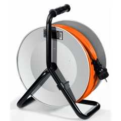 Силовой удлинитель на стальной катушкеEXPERT, ПВС 3х2.5 30м 4000Вт IP44, KRAFTOOL 55089-30