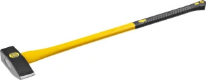 Тяжелый кованый колун, 3000/3800 г, 900 мм, STAYER FIBERGLASS 20624-30