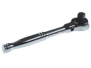 Ключ трещотка 3/8" 72 зуба 146мм шарнирный металлическая рукоятка JTC-5148 — фото 3