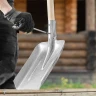 Лопата совковая, 230х275, ребра жесткости, рессорная сталь, 0,9 кг, без черенка, LUXE PALISAD 61325 — фото 9
