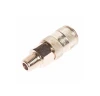 Переходник для компрессора M1/4" быстросъемный с клапаном наружная резьба JTC-D20SMA — фото 2