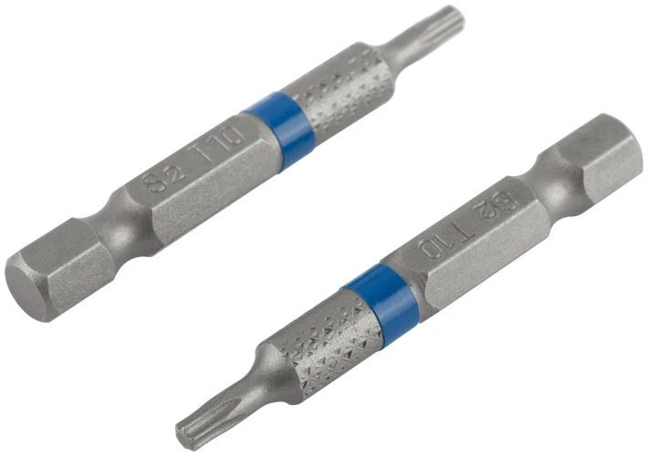 Биты стальные, 2 шт., Profi, TORX T10, 50 мм CUTOP 83-655 — фото 5