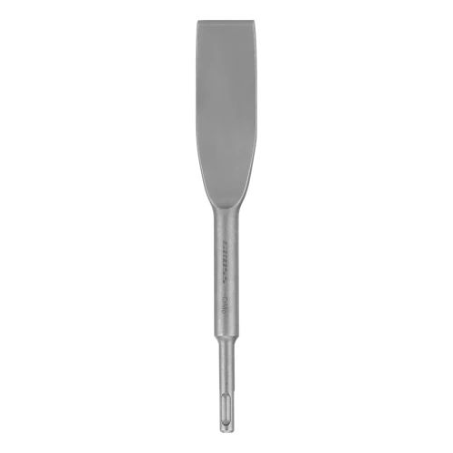 Зубило плоское, изогнутое 40 x 260мм, CrMo, SDS PLUS Gross 703143 — фото 2