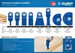 Насадка сегментная пильная, 100 мм, OIS-хвост., ЗУБР СП-100 UniLock 15567-100