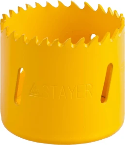 Сталь HSS, COBRA-BiM 51 мм биметаллическая коронка, STAYER 29547-051