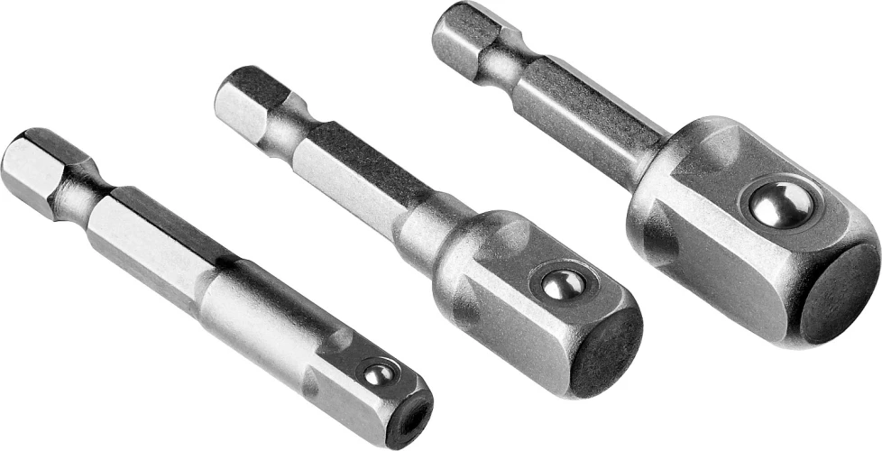 Адаптеры для торцовых головок, 50 мм, 3 шт, STAYER Maxfix 26656-H3 — фото 3
