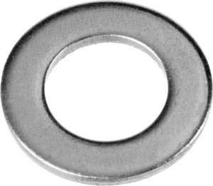 Шайба, DIN 125А, 6 мм, цинк, 5 кг, ЗУБР 303800-06