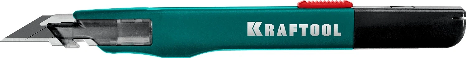 Нож для точного реза с автостопом, 9 мм, KRAFTOOL GRAND-9 9192 — фото 1