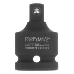 Переходник ударный F3/4 x M1/2 Stels 13996