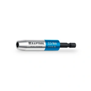 Адаптер динамометрический для бит, 2.5 Н·м, KRAFTOOL FIX-TORQ 64035-2.5