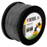 Леска для триммера двухкомпонентная звезда, 2,7мм х 202м, на DIN катушке EXTRA CORD DENZEL 96814 — фото 1