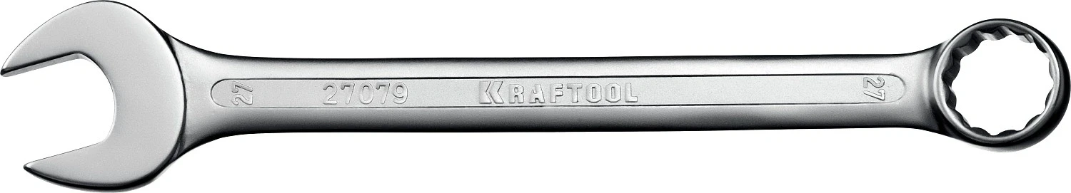 Комбинированный гаечный ключ, 27 мм, KRAFTOOL 27079-27_z01 — фото 1