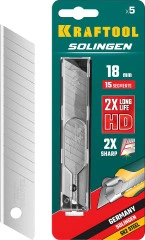 Сегментированные лезвия, 18 мм, 5 шт, KRAFTOOL 09606-18-S5_z02