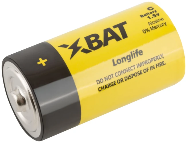 Батарейка щелочная, 1.5 В, тип C, 2 шт. xbat LR14-2BPC — фото 1