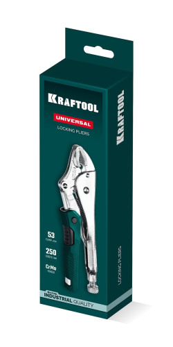 Клещи зажимные, 250 мм, KRAFTOOL Universal 2249-25