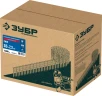 Барабанные гвозди рифленые оцинкованные, CNW 55 х 2.3 мм, 7200 шт, ЗУБР 305383-55 — фото 2