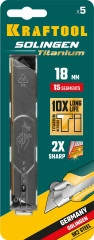 Сегментированные лезвия, 18 мм, 5 шт, KRAFTOOL 09606-TIN-18-S5_z02