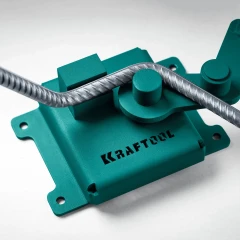 Ручной станок для гибки арматуры, 20 PT, плавный гиб, на подшипнике, KRAFTOOL 23300