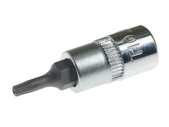 Бита-головка 1/4" TORX T10Hх37мм с отверстием JTC-23510 — фото 1