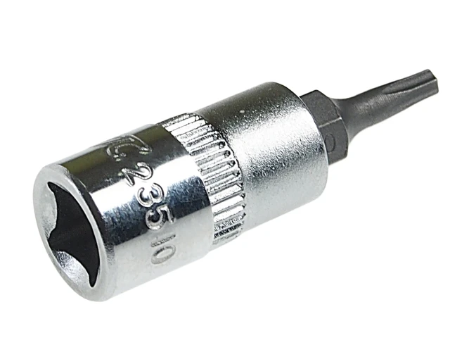 Бита-головка 1/4" TORX T10Hх37мм с отверстием JTC-23510 — фото 2