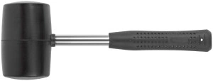 Киянка резиновая, металлическая ручка 65 мм (680 гр) FIT 45465