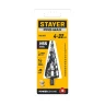 Сверло ступенчатое, Pro-Max 4-32мм, 15 ступеней, винтовая спираль, STAYER 29661-4-32-15 — фото 2