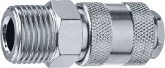 Переходник, 1/2"M - рапид муфта, ЗУБР 64911-1/2