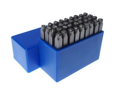 Клейма буквенные кириллица 4мм (HRC 60+-2град. DIN 1451) JTC-JW0915-4