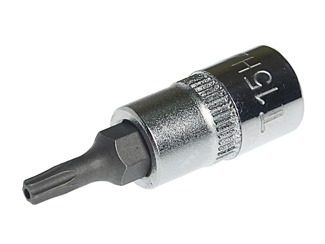 Бита-головка 1/4" TORX T15Hх37мм с отверстием JTC-23515 — фото 1