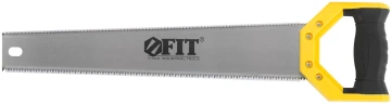 Ножовка по дереву двусторонняя, каленый средний/мелкий зуб 7 TPI /11 ТPI, 400 мм FIT 40580 — фото 6