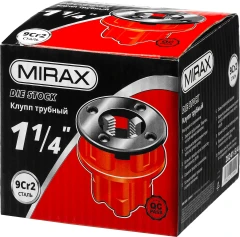 Трубный резьбонарезной клупп, 1.1/4", MIRAX 28241-5/4